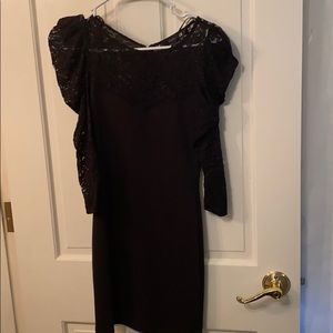 2/$20✨Forever 21 black lace dress size small